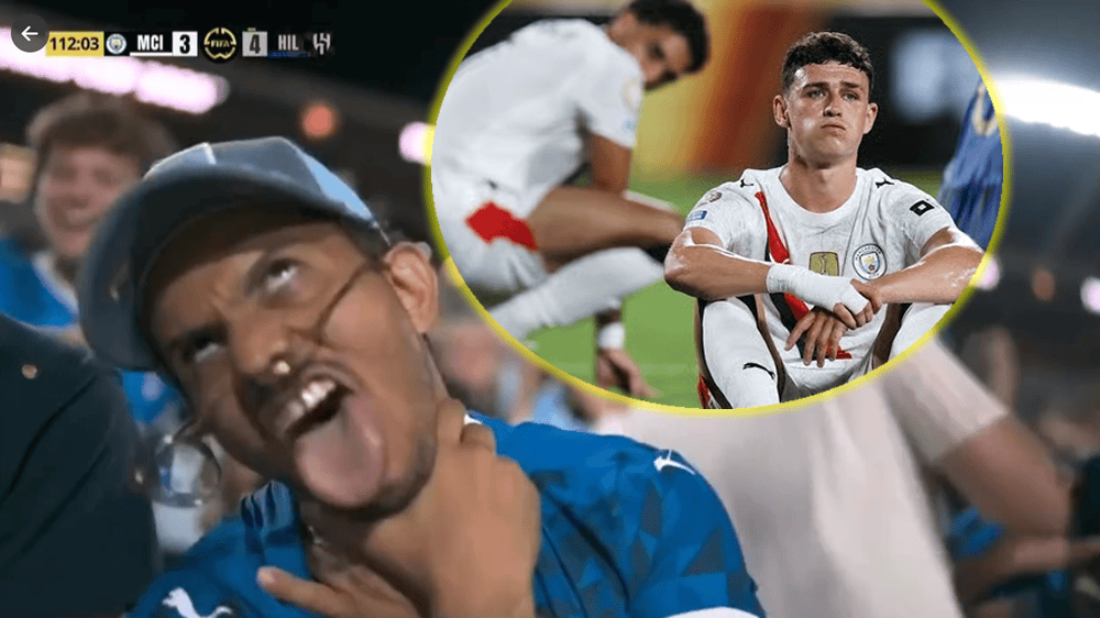 亚洲奇迹！世俱杯曼城惨遭淘汰：沙特球迷掐脖嘲讽，C罗沉冤昭雪